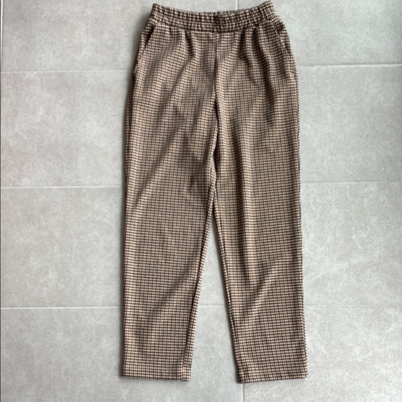 Target A New Day Women’s Houndstooth Brown Black Pants XS - Picture 1 of 4